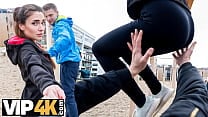 VIP4K Jogging ended up as a hot sex with a stranger with a cuckolding BF VIP4K Jogging ended up as a hot sex with a stranger with a cuckolding BF