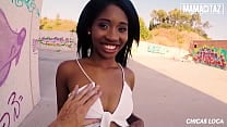 MAMACITAZ    Boni Brown  Max Cort eacute s    Skinny Ebony Colombiana Hardcore Outdoor Fuck