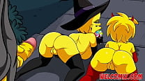 Special Halloween Night Simpsons Porn Simptoons