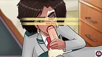 Hero Sex Academia PT 10 luck infused blowjob