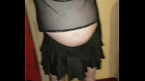 tied up crossdresser gets a little help from his girlfriend when swallowing his own piss tied up crossdresser gets a little help from his girlfriend when swallowing his own piss
