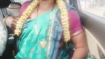 Car sex for long drive  Indian housewife with husbend  039 s father  Telugu dirty talks 