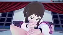 Ochaco Uraraka Blowjob pov   boku no hero Ochaco Uraraka Blowjob pov   boku no hero