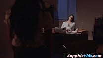 Smoking busty lesbian titsucked and pussy eaten by ebony beauty Smoking busty lesbian titsucked and pussy eaten by ebony beauty