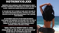 Anal bottle insertions amp anal prolapse at he cliff by Hotkinkyjo Anal bottle insertions amp anal prolapse at he cliff by Hotkinkyjo