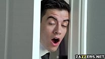 Diamond Jackson deep throat blowjob a white cock Diamond Jackson deep throat blowjob a white cock