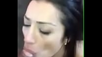 Esposa do corno tomando leite da rola do neg atilde o Esposa do corno tomando leite da rola do neg atilde o