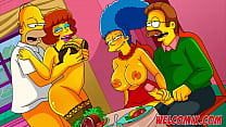 Returning the kindness Swap wives The Simptoons Simpsons porn