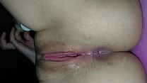 Pink pussy masturbation