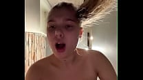 The TikTok girl masturbate in the public Shock