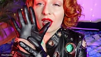 sexy short leather gloves   hot MILF teasing ASMR video with close up   glove fetish sexy short leather gloves   hot MILF teasing ASMR video with close up   glove fetish