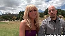 Blonde soccer lets cuckold hubby watch Blonde soccer lets cuckold hubby watch