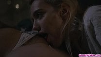 Blonde lesbian fingering gfs hairy pussy