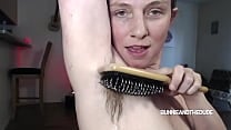 Hairbrush Musky Pungent Natural Armpits   BunnieAndTheDude