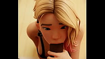 Spider gwen blowjob