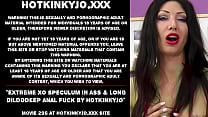 Extreme XO speculum in ass amp long dildodeep anal fuck by Hotkinkyjo Extreme XO speculum in ass amp long dildodeep anal fuck by Hotkinkyjo