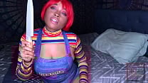 Nina Rivera as Chucky Halloween Cosplay Super Hot Films Nina Rivera as Chucky Halloween Cosplay Super Hot Films