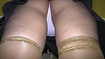 I saw the ass under the skirt and inserted a dick into it I saw the ass under the skirt and inserted a dick into it