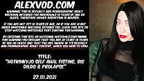 Hotkinkyjo self anal fisting  big dildo  amp  prolapse