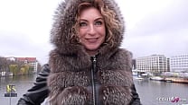 GERMAN SCOUT Mature Ukrainian Julia picked up in Berlin and fucked dirty during the casting