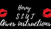 ASMR Dirty talking slut gives daddy instructions ASMR Dirty talking slut gives daddy instructions