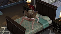 SIMS 4 MATURE CHUBBY RED HEAD GETS ANAL FUCKED