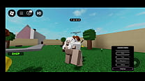 Safada do Roblox teve se cuzinho estourado por roludo
