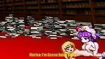 Marisa Makes love with Patchouli Touhou Parody
