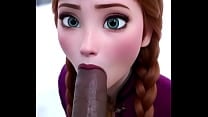 FROZEN MAMANDO GOSTOSO