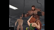 lucky gym babe gets fucked by handsome hunk duane brown