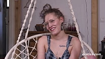 Ines Ties Herself Up and Plays With a Dildo Ines Ties Herself Up and Plays With a Dildo