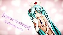 Hatsune Miku in Become of Nurse by Piconano Femto
