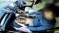 旦那とジムに来て、途中抜け出し不倫男とカーセックス 旦那とジムに来て、途中抜け出し不倫男とカーセックス