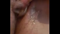 Cumed all over my fingers