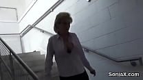 Unfaithful british mature gill ellis unveils her huge melons Unfaithful british mature gill ellis unveils her huge melons