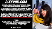 Hotkinkyjo anal banana mousse with fisting amp prolapse Hotkinkyjo anal banana mousse with fisting amp prolapse