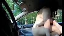 Bbw fuck in car with stranger Bbw fuck in car with stranger