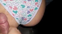 Sexy mature wife in panties and getting a huge cumshot and dripping wet   Karina and Lucas Sexy mature wife in panties and getting a huge cumshot and dripping wet   Karina and Lucas
