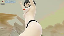 MMD   Videl   Belly dance