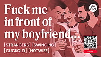 ASMR Audio Porn First Time Hotwife Threesome at a Swingers Club with Cuckold Boyfriend ndash Erotic Audio Story ASMR Audio Porn First Time Hotwife Threesome at a Swingers Club with Cuckold Boyfriend ndash Erotic Audio Story