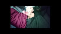 Wanking  amp  Cuming In Car While Raining Loudly