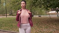 Thin white tight leggings and sheer blouse hellip Did you check out my cameltoe Thin white tight leggings and sheer blouse hellip Did you check out my cameltoe