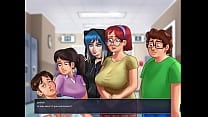Summertime Saga ep 111   Erik esta apanhando fui ajudar e me Fudi tbm
