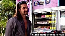 HumiliatedSchoolGirls Sexy black waitress gives full service to a big dick HumiliatedSchoolGirls Sexy black waitress gives full service to a big dick