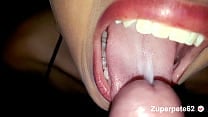 Mi hermanastra susy me chupa la verga y me corro con mucho semen su boquita Mi hermanastra susy me chupa la verga y me corro con mucho semen su boquita