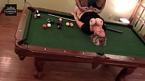Hot MILF wife gets a hard handling on pool table Huge tits rocking Hot MILF wife gets a hard handling on pool table Huge tits rocking