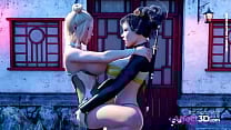 Shanghai Surprise   3D Futa Animation