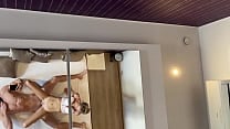 Fucking with Nela Decker in front of mirror