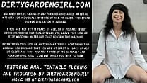 Extreme anal t fucking and prolapse by Dirtygardengirl