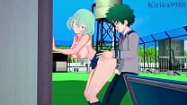 Toru Hagakure and Kaoruko Awata Bubble Girl and Izuku Midoriya intense sex My Hero Academia Hentai Toru Hagakure and Kaoruko Awata Bubble Girl and Izuku Midoriya intense sex My Hero Academia Hentai